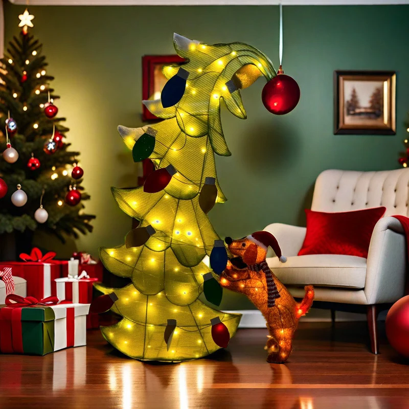 Festliches Dekoratives Weihnachtsbaum Set