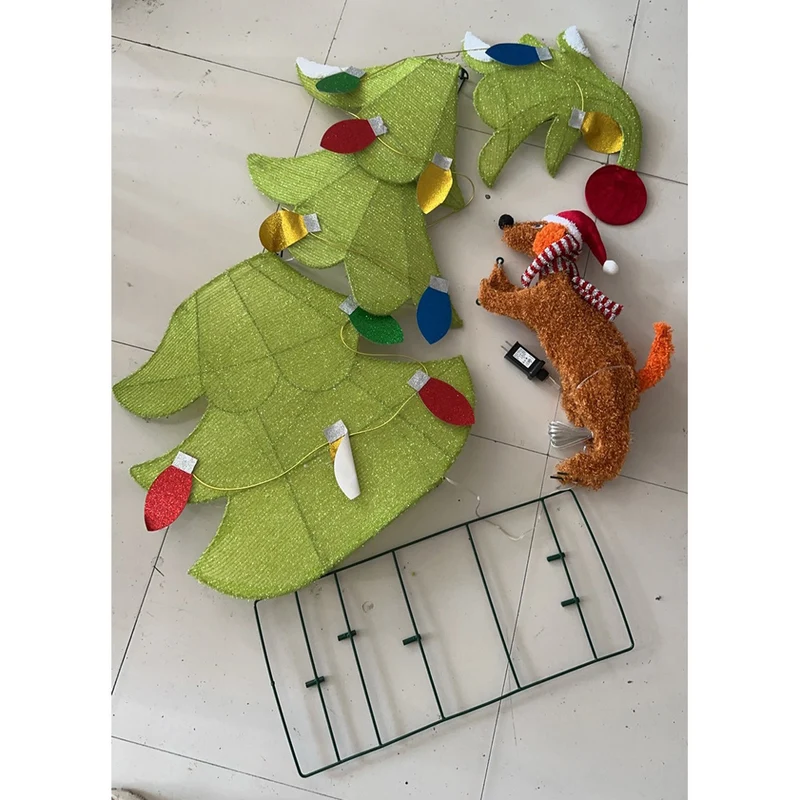 Festliches Dekoratives Weihnachtsbaum Set