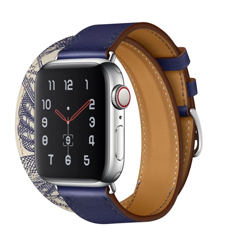 Apple Watch Series 5 44mm / Apple Watch 44mm Echtes Leder armband