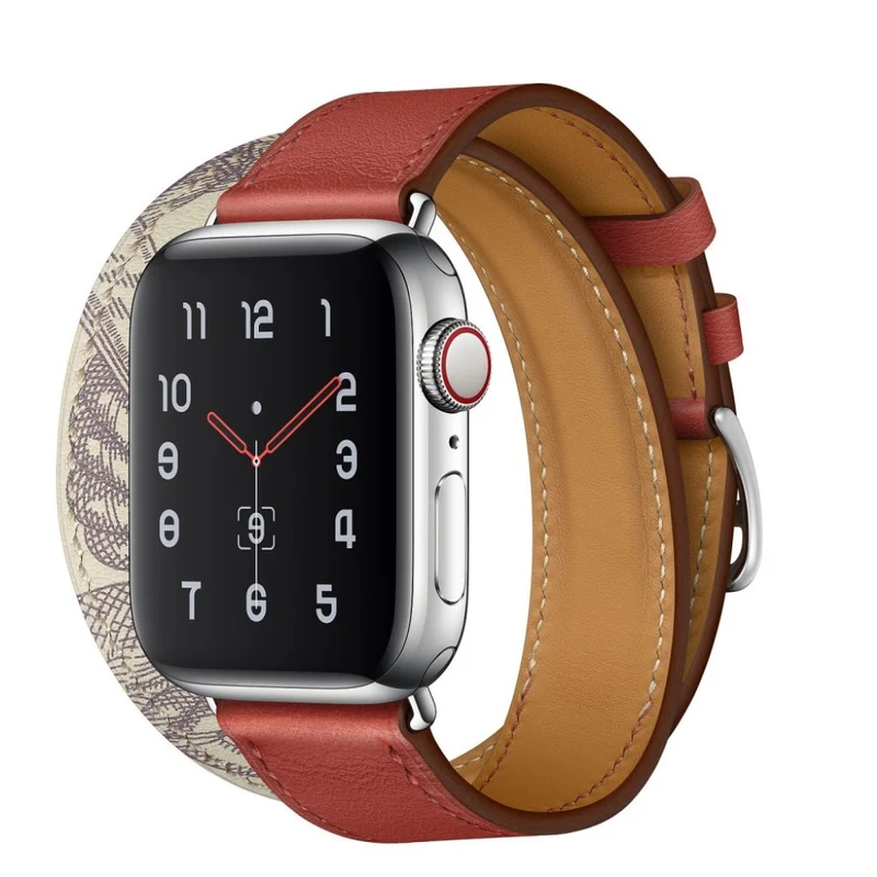 Apple Watch Series 5 44mm / Apple Watch 44mm Echtes Leder armband