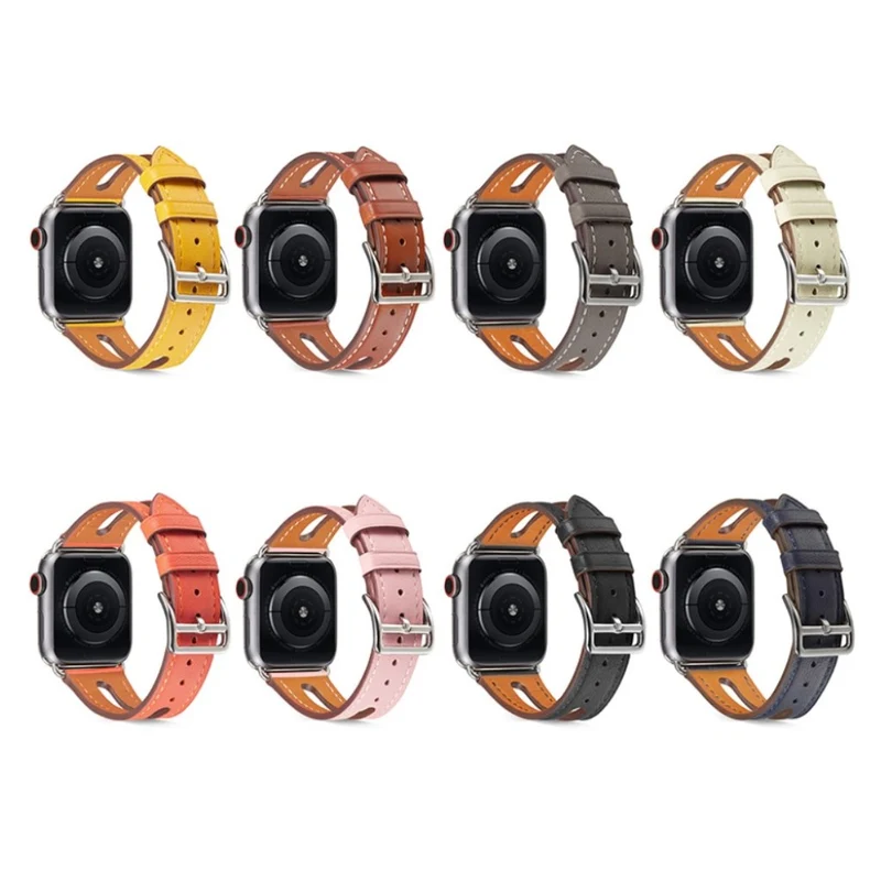 Apple Watch Series 5 44mm / Apple Watch 44mm Echtes Leder armband