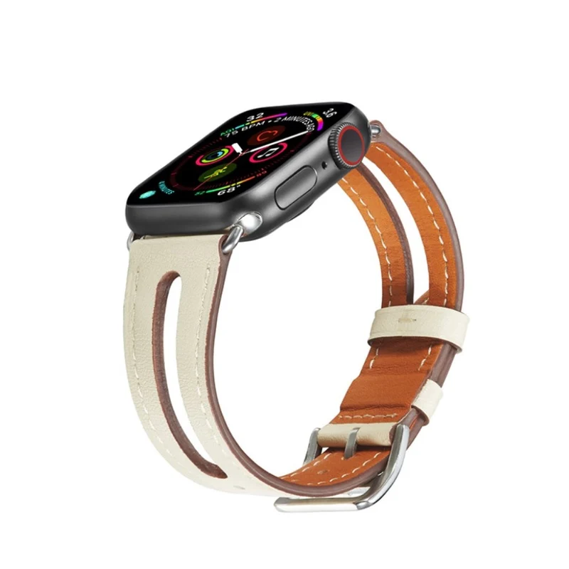 Apple Watch Series 5 44mm / Apple Watch 44mm Echtes Leder armband