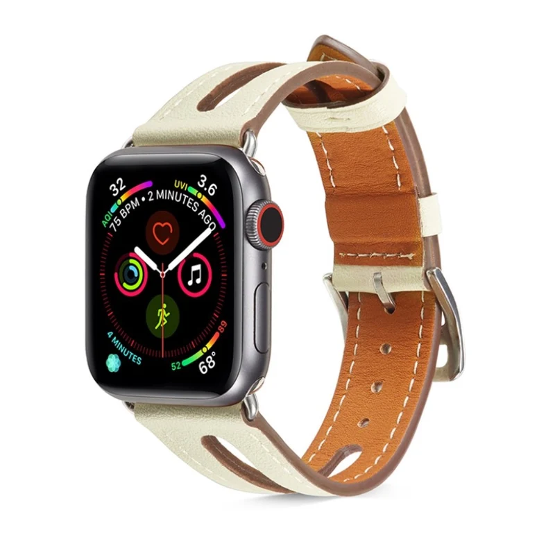 Apple Watch Series 5 44mm / Apple Watch 44mm Echtes Leder armband