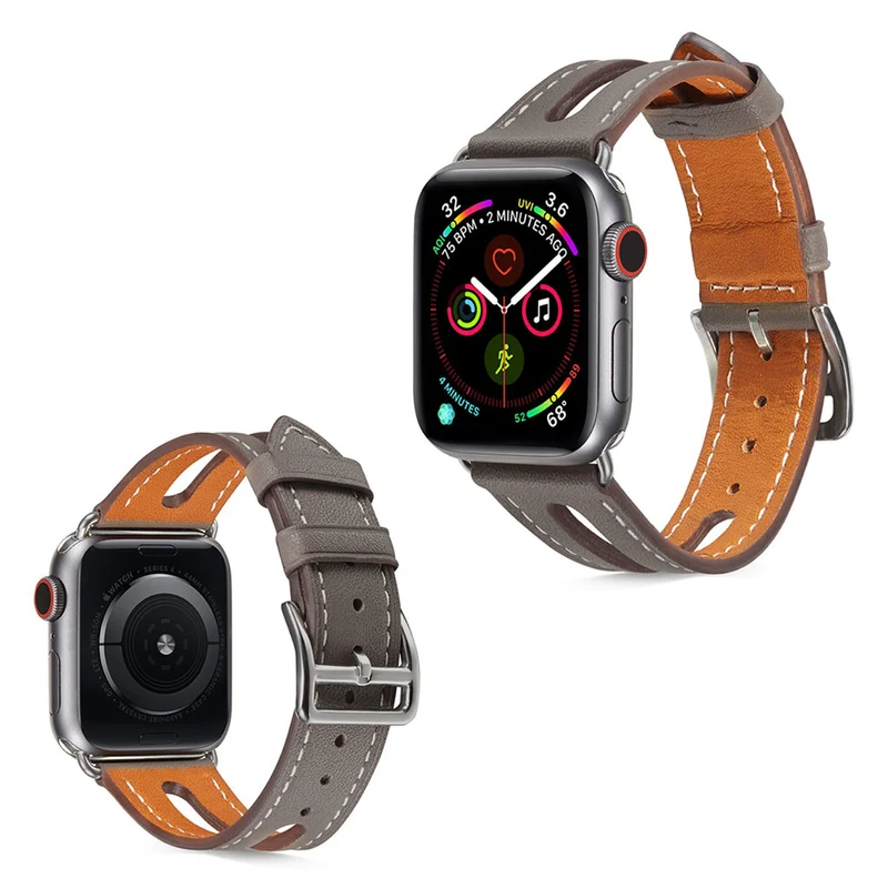Apple Watch Series 5 44mm / Apple Watch 44mm Echtes Leder armband