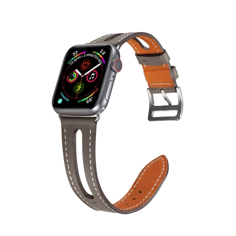 Apple Watch Series 5 44mm / Apple Watch 44mm Echtes Leder armband