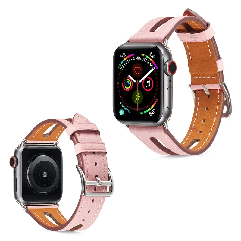 Apple Watch Series 5 44mm / Apple Watch 44mm Echtes Leder armband
