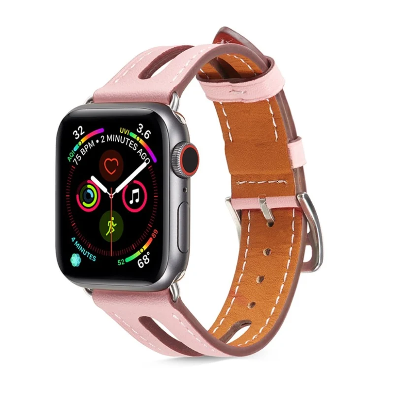 Apple Watch Series 5 44mm / Apple Watch 44mm Echtes Leder armband