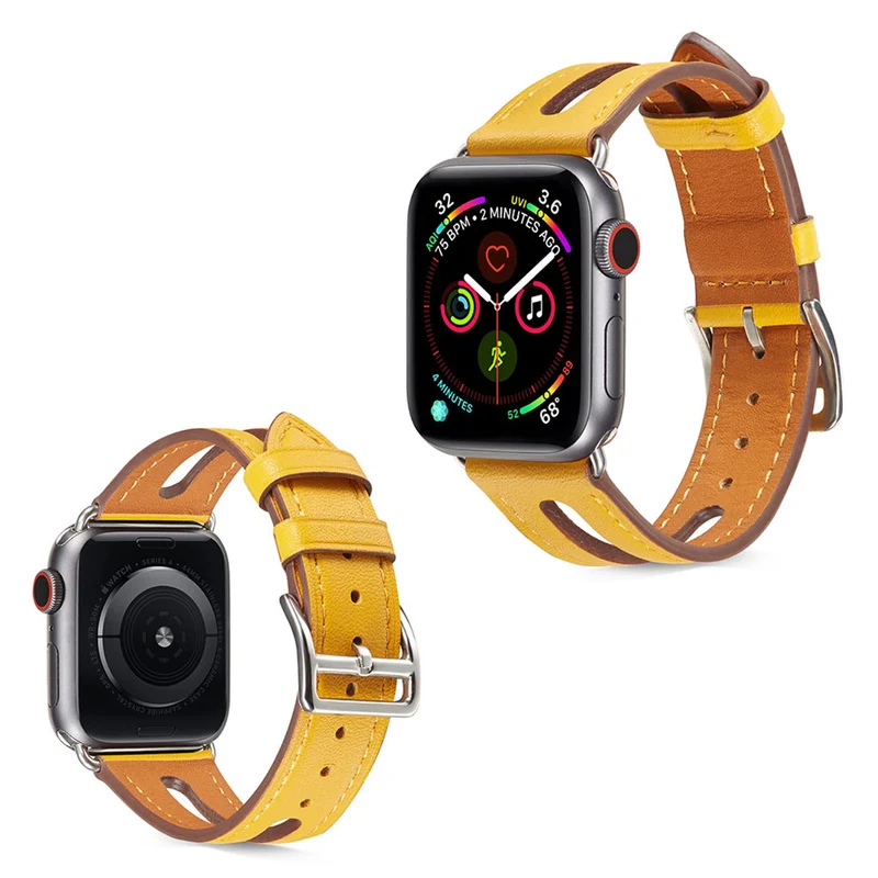 Apple Watch Series 5 44mm / Apple Watch 44mm Echtes Leder armband