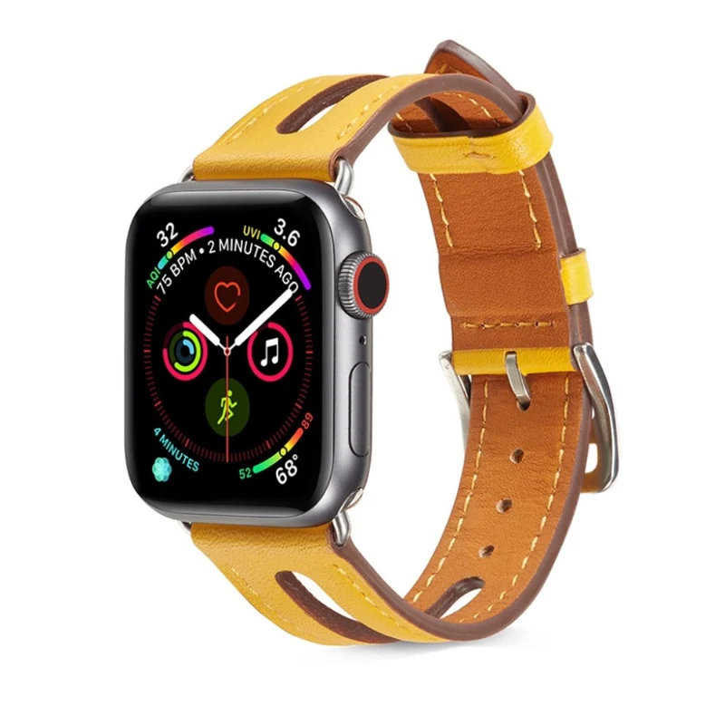 Apple Watch Series 5 44mm / Apple Watch 44mm Echtes Leder armband
