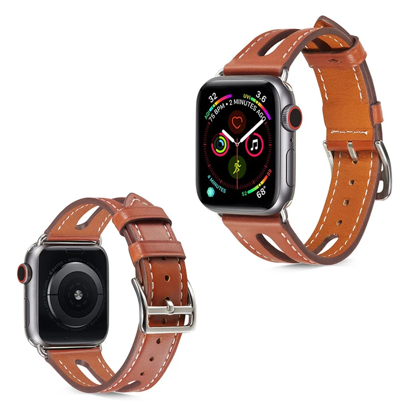 Apple Watch Series 5 44mm / Apple Watch 44mm Echtes Leder armband