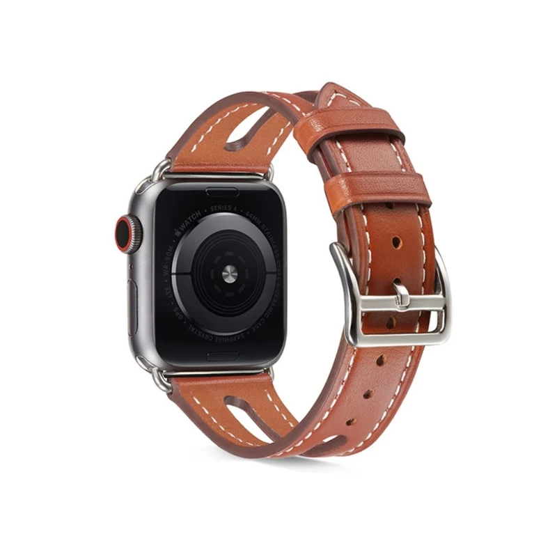 Apple Watch Series 5 44mm / Apple Watch 44mm Echtes Leder armband