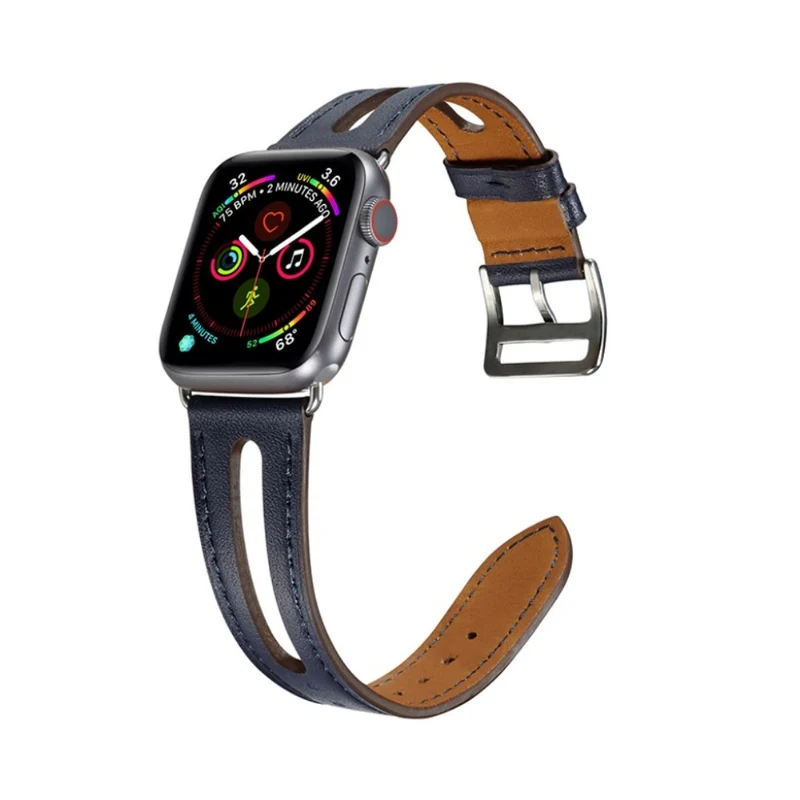 Apple Watch Series 5 44mm / Apple Watch 44mm Echtes Leder armband