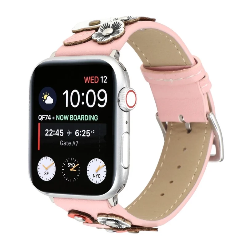 Apple Watch Series 5 44mm / Apple Watch 44mm Echtes Leder armband