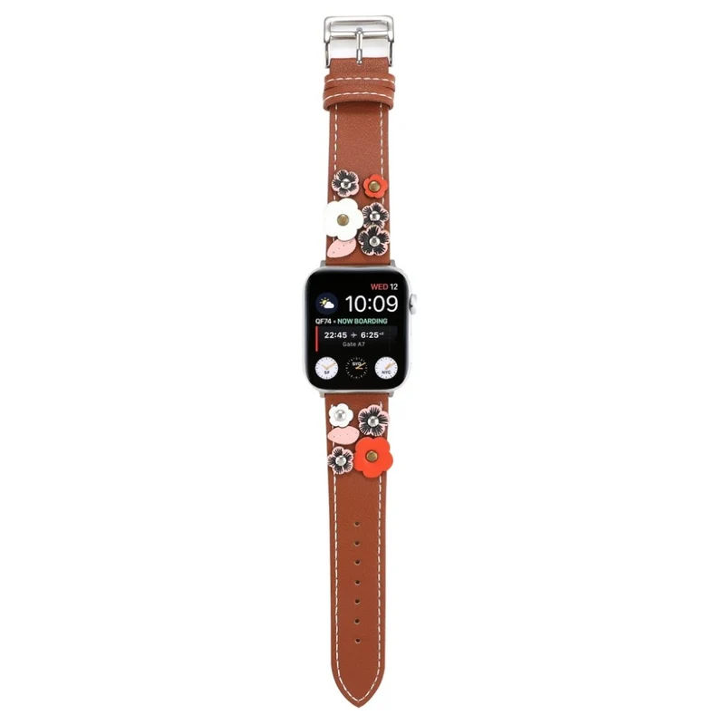 Apple Watch Series 5 44mm / Apple Watch 44mm Echtes Leder armband