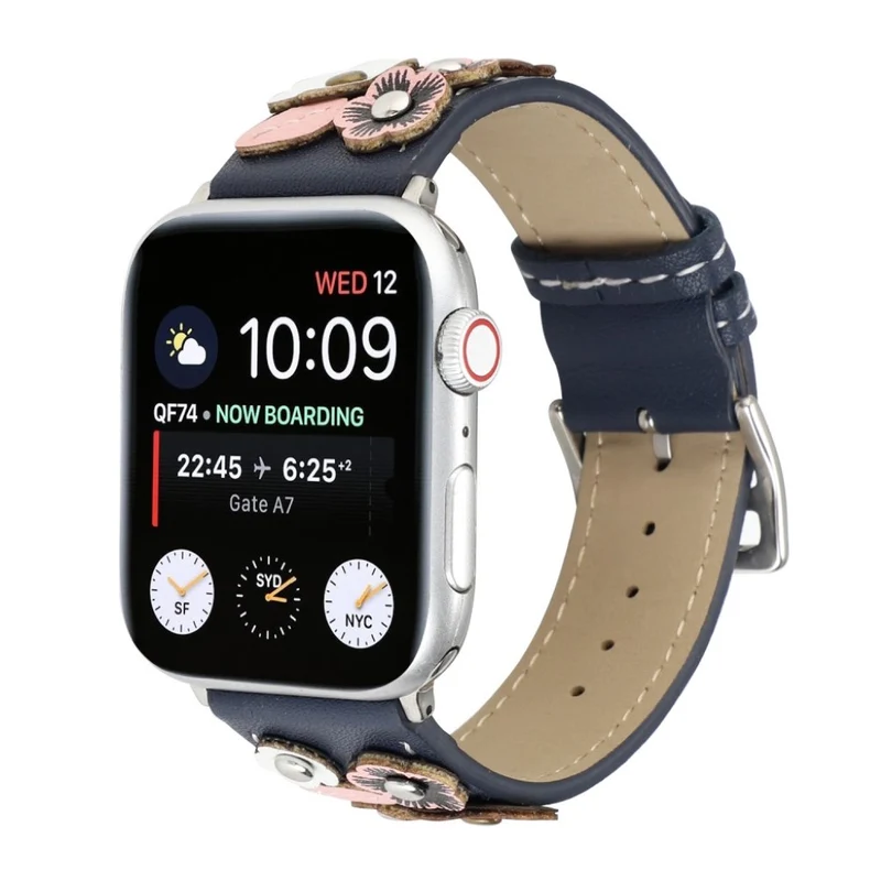 Apple Watch Series 5 44mm / Apple Watch 44mm Echtes Leder armband