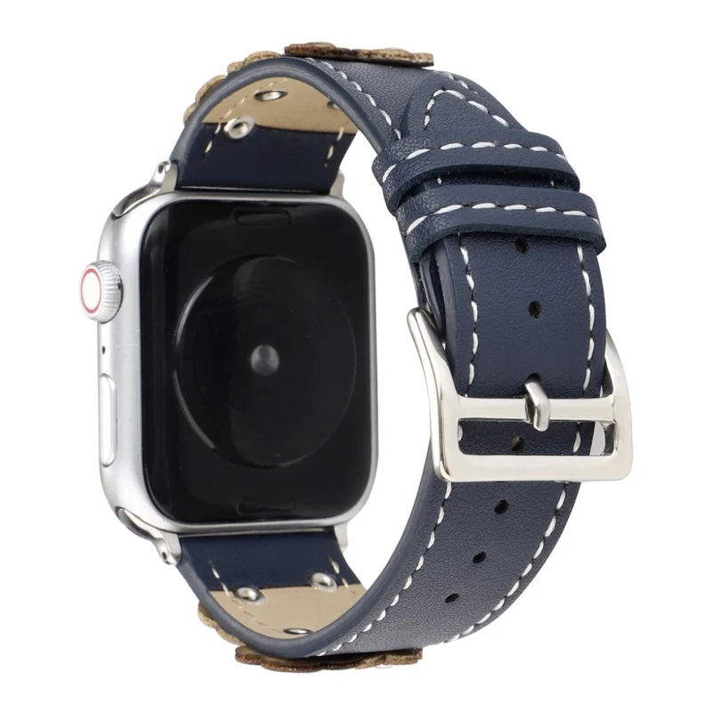 Apple Watch Series 5 44mm / Apple Watch 44mm Echtes Leder armband