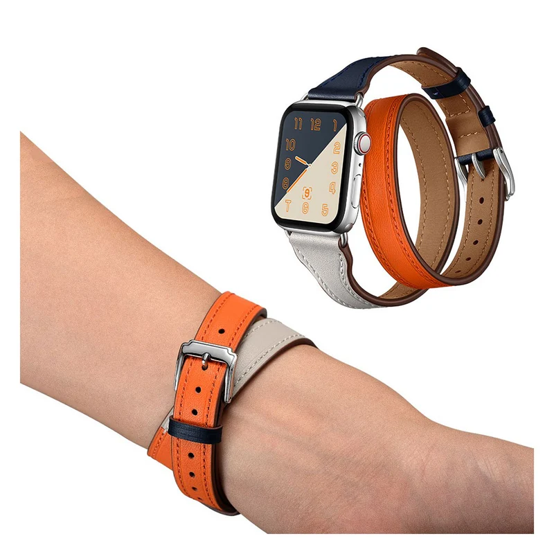 Apple Watch Series 5 44mm / Apple Watch 44mm Echtes Leder armband