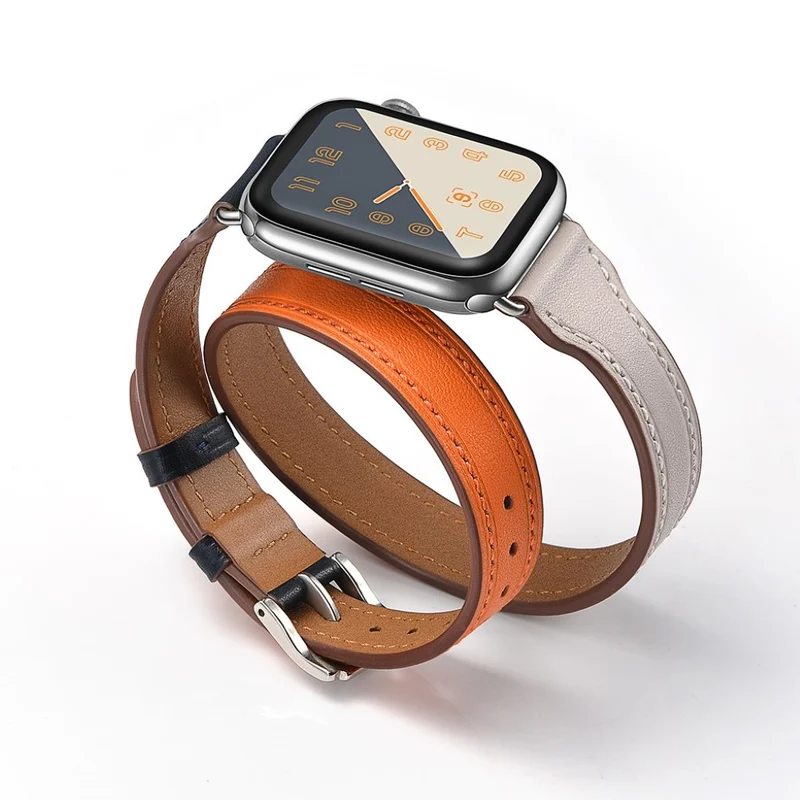 Apple Watch Series 5 44mm / Apple Watch 44mm Echtes Leder armband
