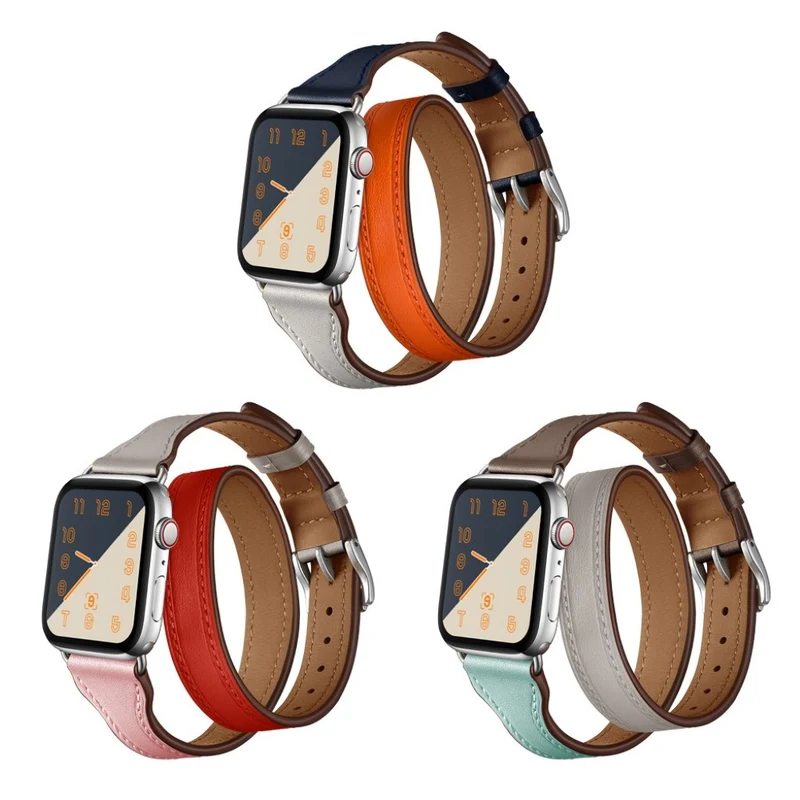 Apple Watch Series 5 44mm / Apple Watch 44mm Echtes Leder armband