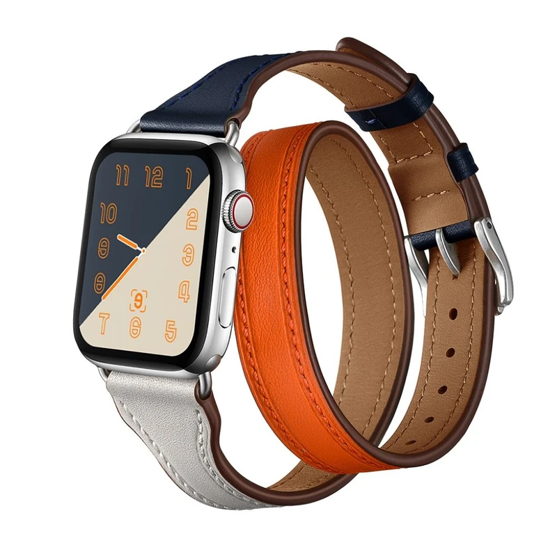 Apple Watch Series 5 44mm / Apple Watch 44mm Echtes Leder armband
