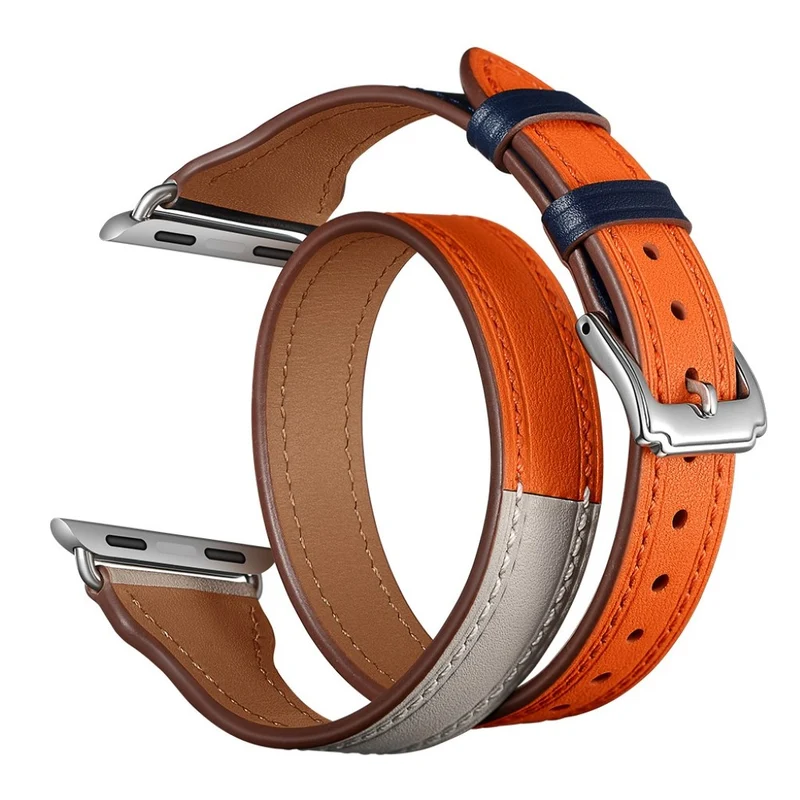 Apple Watch Series 5 44mm / Apple Watch 44mm Echtes Leder armband
