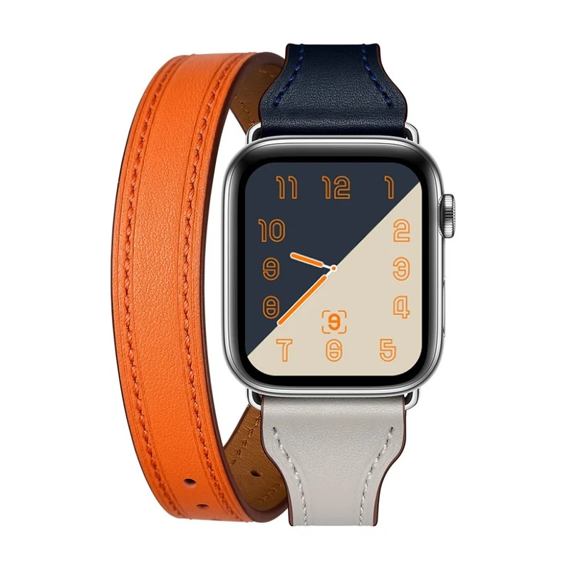 Apple Watch Series 5 44mm / Apple Watch 44mm Echtes Leder armband