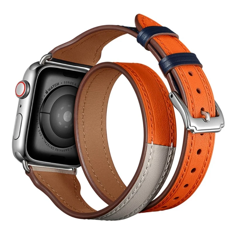 Apple Watch Series 5 44mm / Apple Watch 44mm Echtes Leder armband