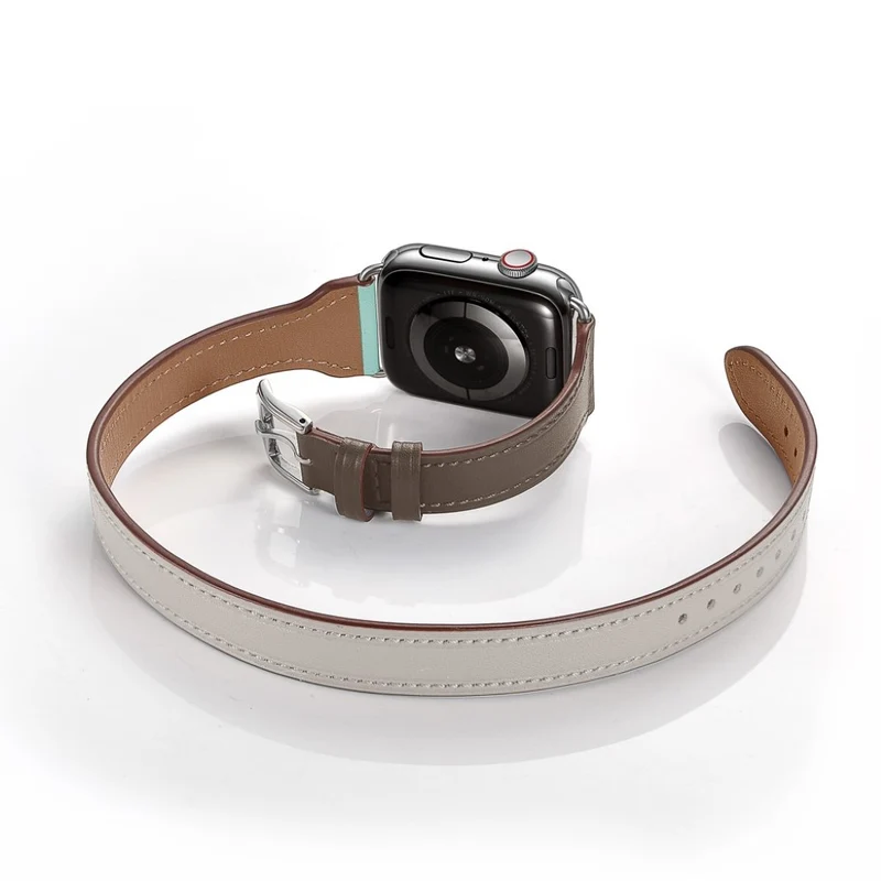 Apple Watch Series 5 44mm / Apple Watch 44mm Echtes Leder armband