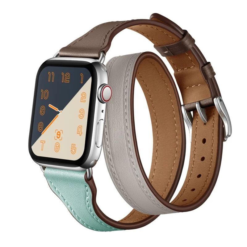 Apple Watch Series 5 44mm / Apple Watch 44mm Echtes Leder armband