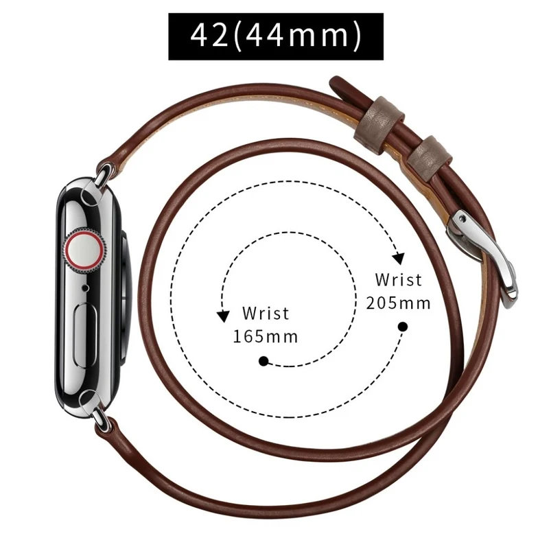 Apple Watch Series 5 44mm / Apple Watch 44mm Echtes Leder armband