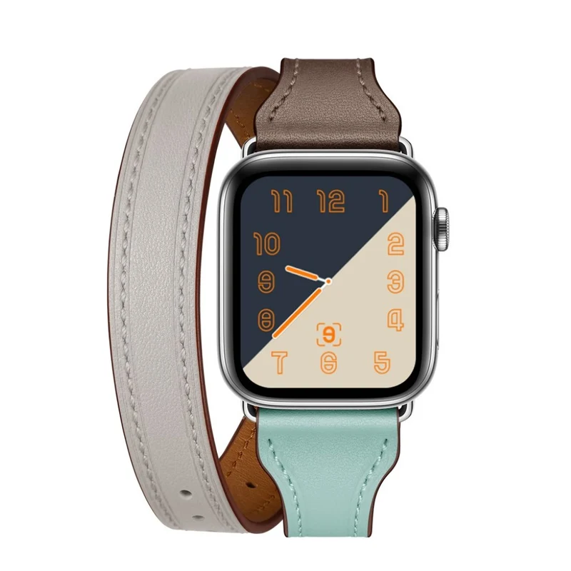 Apple Watch Series 5 44mm / Apple Watch 44mm Echtes Leder armband