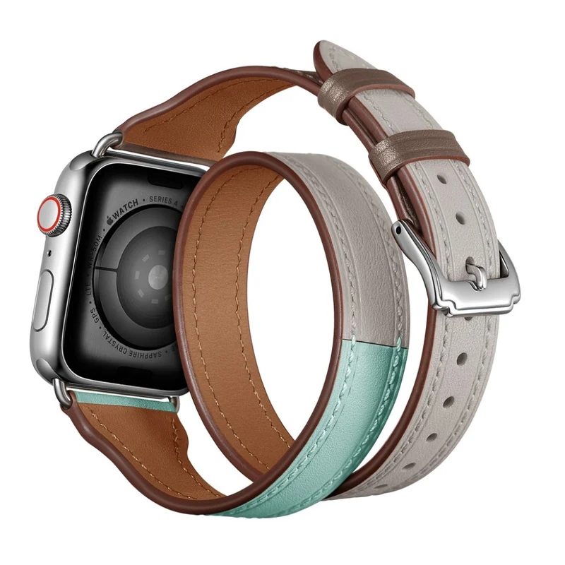 Apple Watch Series 5 44mm / Apple Watch 44mm Echtes Leder armband