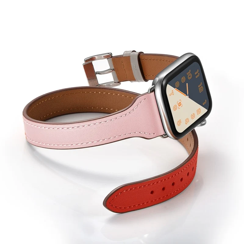 Apple Watch Series 5 44mm / Apple Watch 44mm Echtes Leder armband