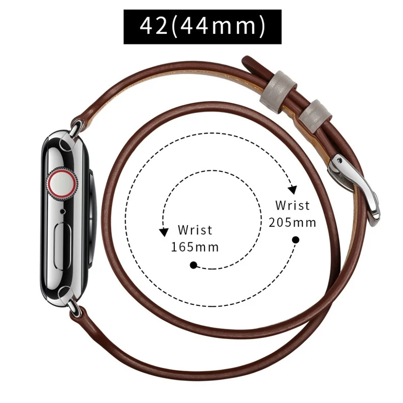 Apple Watch Series 5 44mm / Apple Watch 44mm Echtes Leder armband