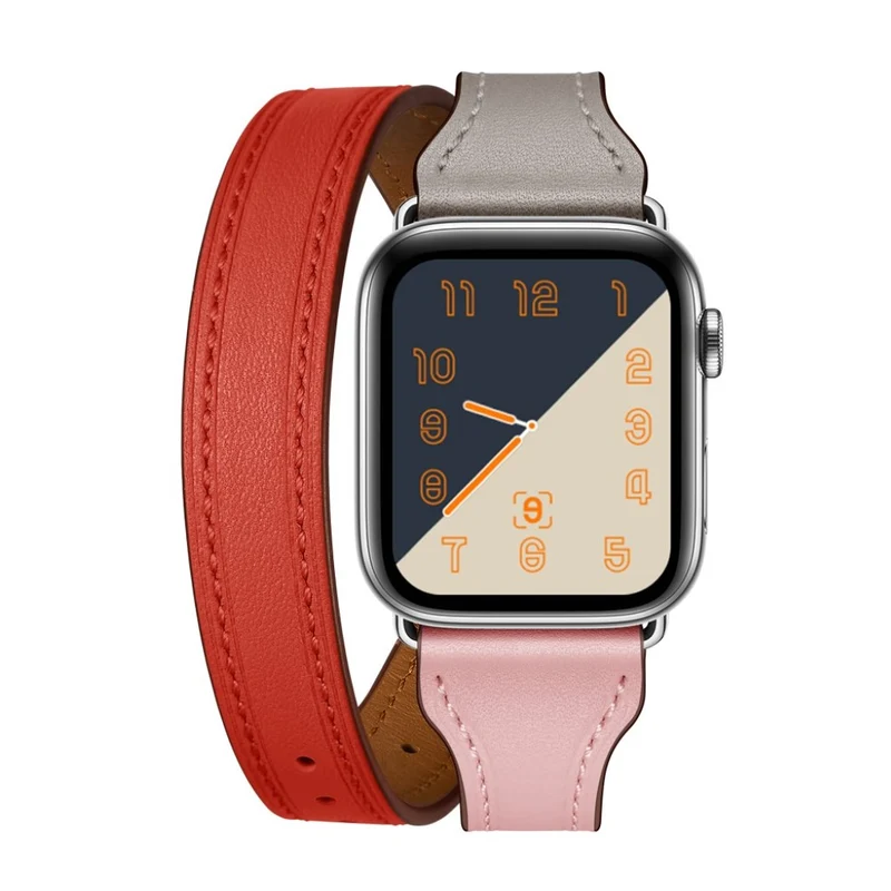 Apple Watch Series 5 44mm / Apple Watch 44mm Echtes Leder armband