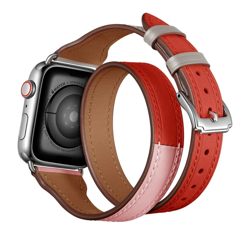 Apple Watch Series 5 44mm / Apple Watch 44mm Echtes Leder armband