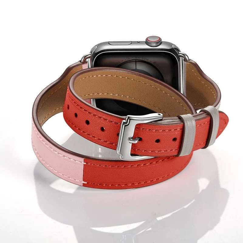 Apple Watch Series 5 44mm / Apple Watch 44mm Echtes Leder armband