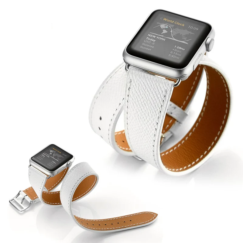 Apple Watch Series 5 44mm / Apple Watch 44mm Echtes Leder armband