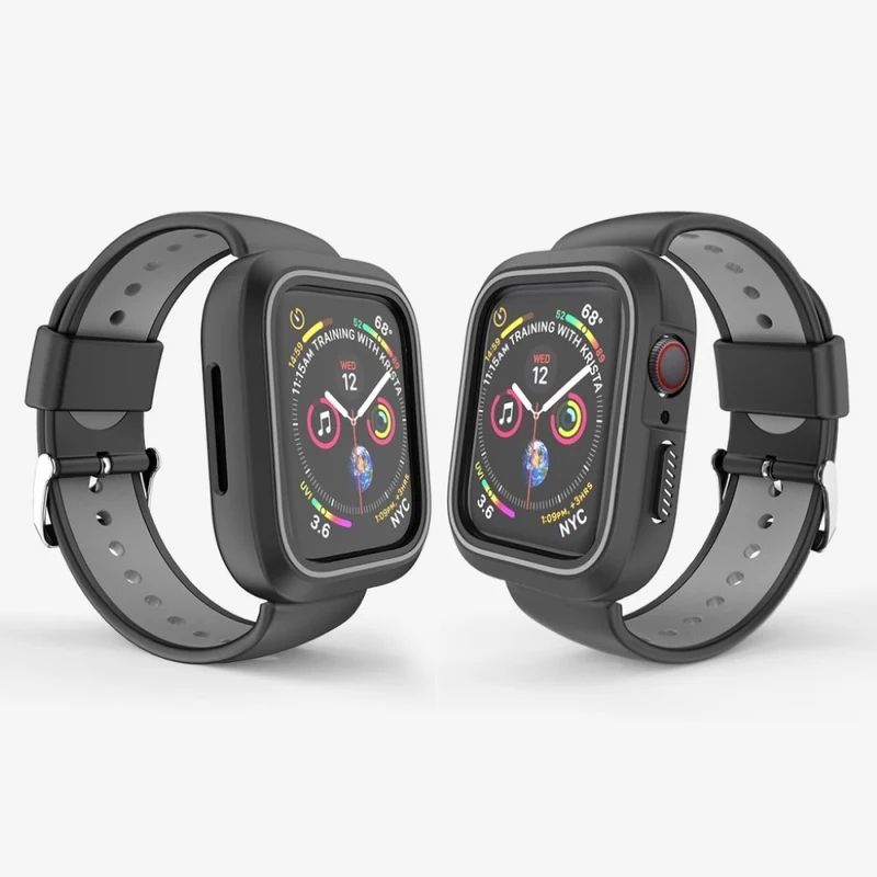Mega zäh Apple Watch Series 1-3 42mm Silikon / TPU armband