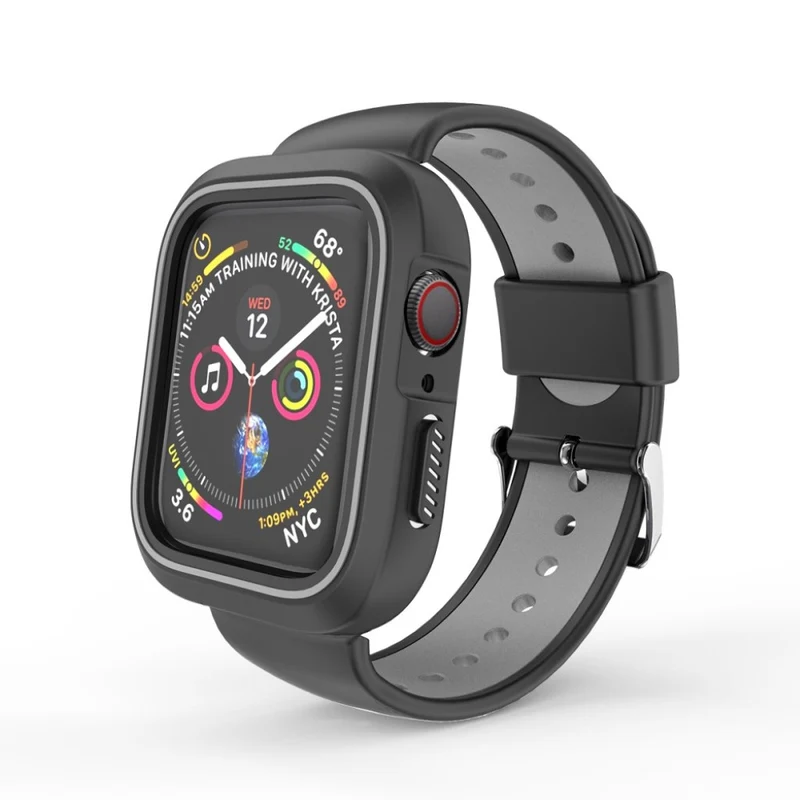 Mega zäh Apple Watch Series 1-3 42mm Silikon / TPU armband