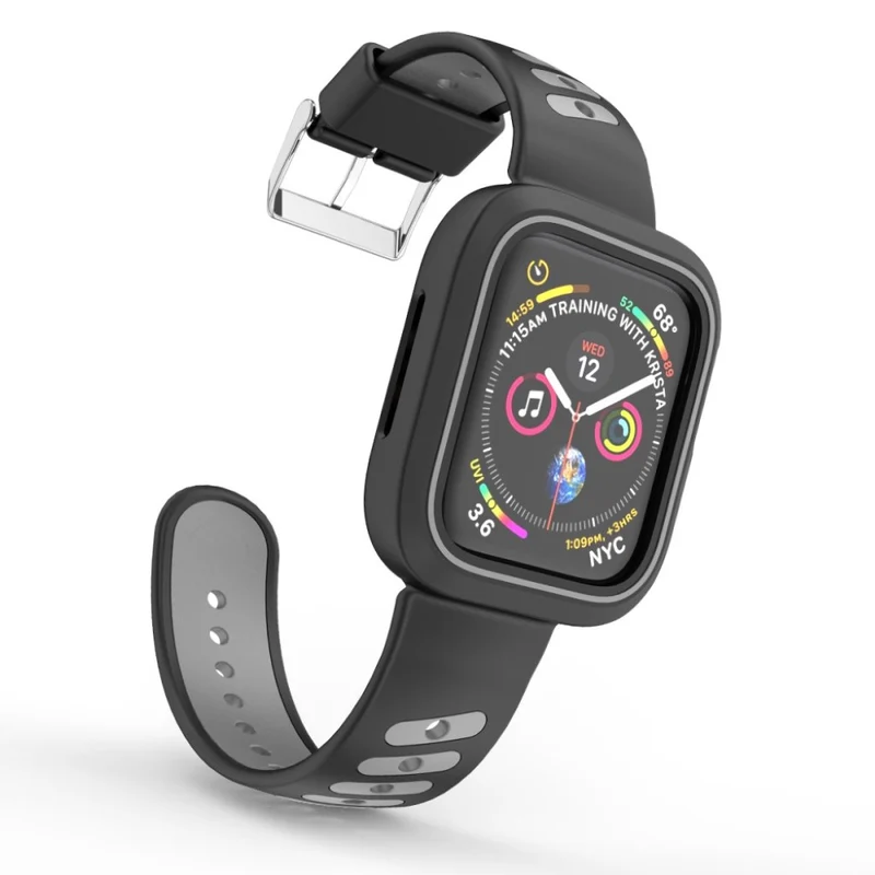 Mega zäh Apple Watch Series 1-3 42mm Silikon / TPU armband