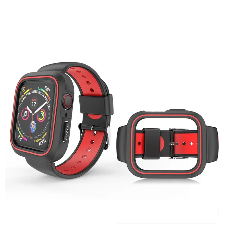 Mega zäh Apple Watch Series 1-3 42mm Silikon / TPU armband