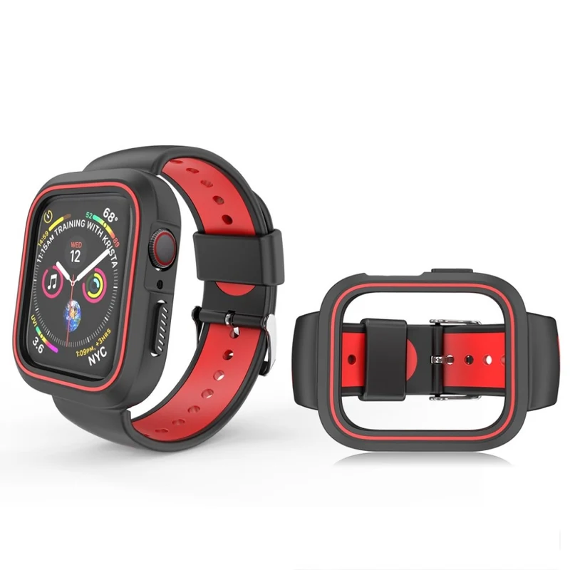 Mega zäh Apple Watch Series 1-3 42mm Silikon / TPU armband
