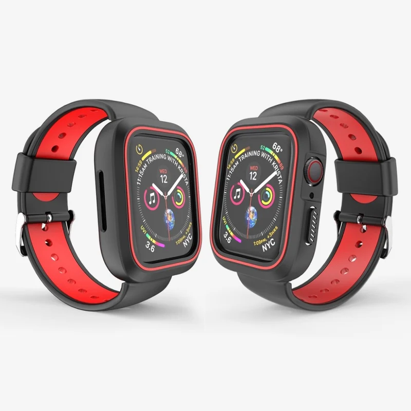 Mega zäh Apple Watch Series 1-3 42mm Silikon / TPU armband