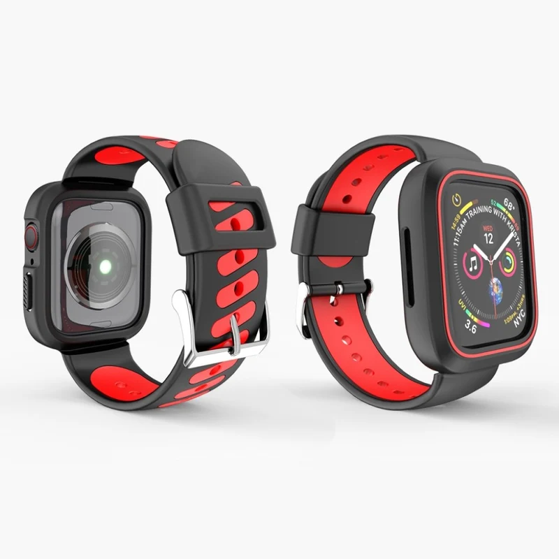 Mega zäh Apple Watch Series 1-3 42mm Silikon / TPU armband