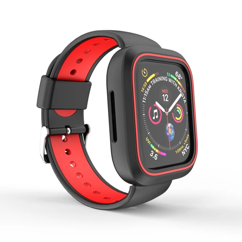 Mega zäh Apple Watch Series 1-3 42mm Silikon / TPU armband