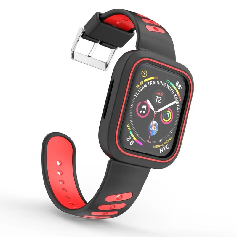 Mega zäh Apple Watch Series 1-3 42mm Silikon / TPU armband