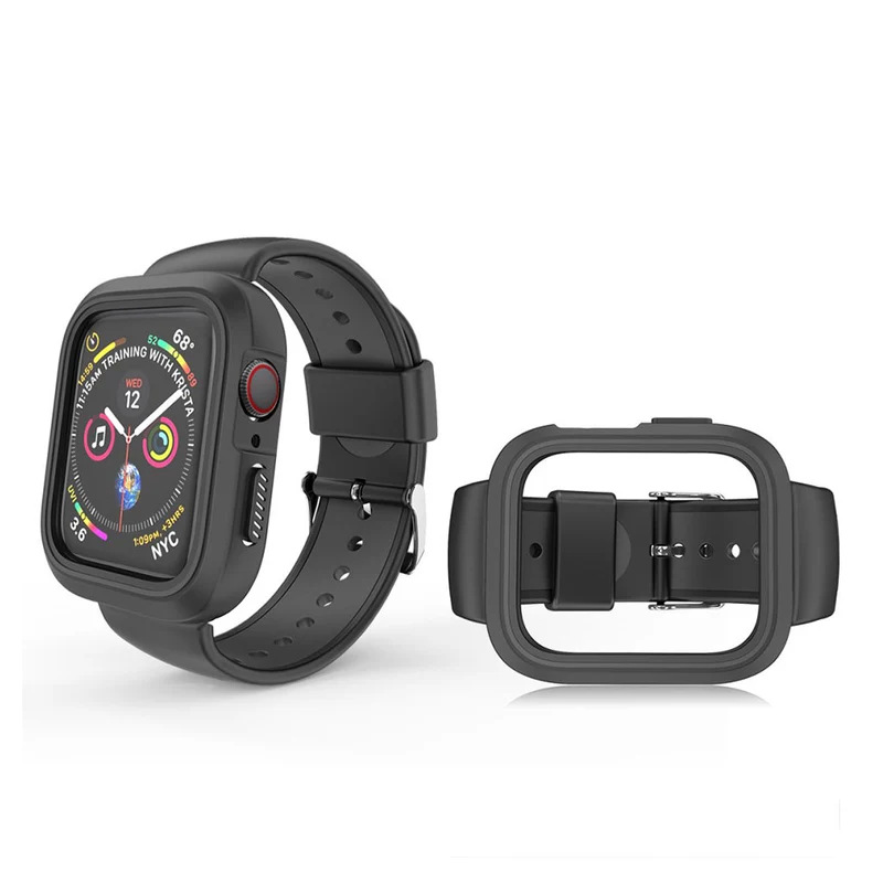 Mega zäh Apple Watch Series 1-3 42mm Silikon / TPU armband