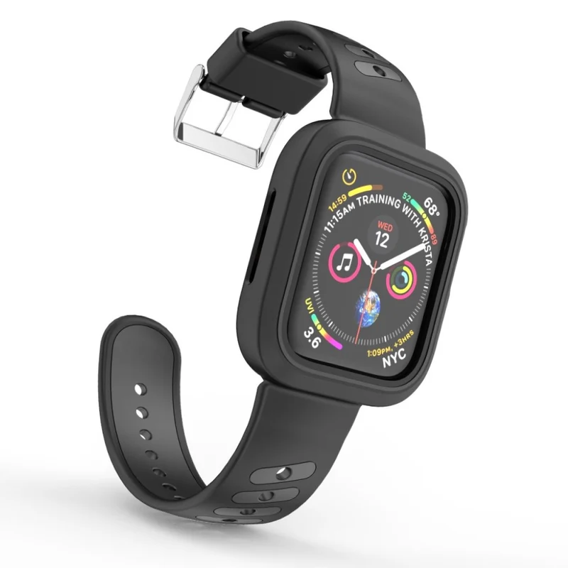 Mega zäh Apple Watch Series 1-3 42mm Silikon / TPU armband
