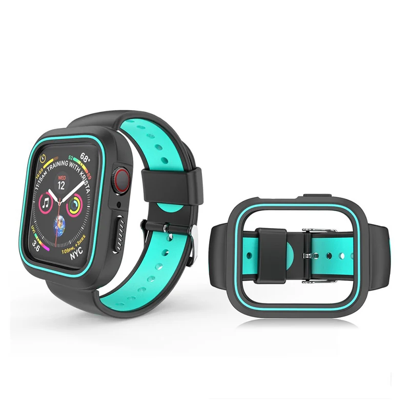 Mega zäh Apple Watch Series 1-3 42mm Silikon / TPU armband